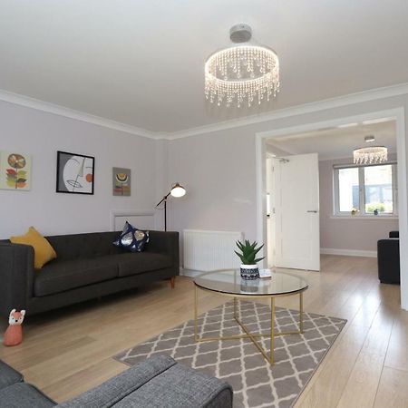 Dunfermline - Luxury 3 Bedroom 2 Bathroom Detached House With Garden Esterno foto