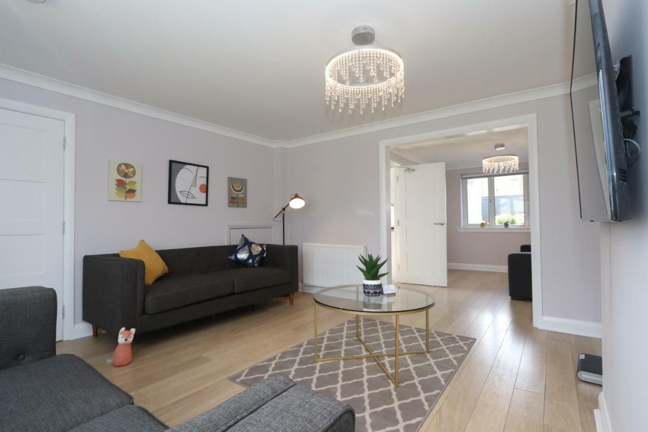 Dunfermline - Luxury 3 Bedroom 2 Bathroom Detached House With Garden Esterno foto